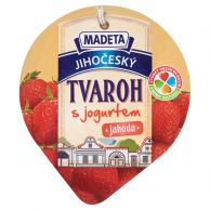 JČ tvaroh jahoda 135g