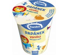 Papánek smetanový krém vanilka 130g Ranko