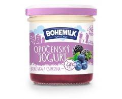Opočenský jogurt borůvka ostružina 150g