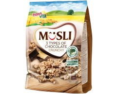 Müsli 3 Types of Chocolate 375g