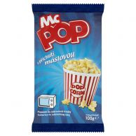 Popcorn Mc POP s příchutí Máslovou 100g 
