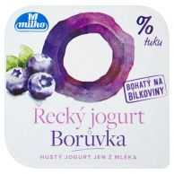 Jogurt Řecký borůvka 140g