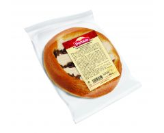 Koláč posvícenský s náplní tvarohovou a makovou 200g bal.