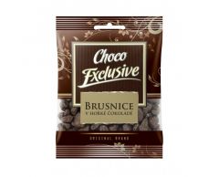 Brusinky v hoř.čokoládě 80g