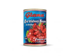 Fazole červené ve slaném nálevu 425ml/240g Giana