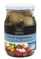Mixes vegetables Směs zeleninová 330g/165g COOP Premium 