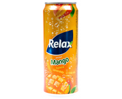 Relax limonáda příchuť Mango 0,33L plech