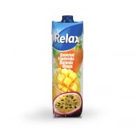 Relax Pomeranč,Mandarinka,Maracuja,Mango 1L