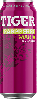 Tiger Energy Drink Raspberry Mania flavoured  0,5L plech