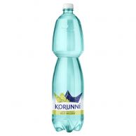 Korunní j.perlivá s příchutí Bílé Hrozny 1,5l 