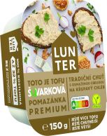 BL Lunter Tofu Šqvarková pomazánka Premium 150g