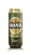 Braník Světlý výčepní 0,5L plech