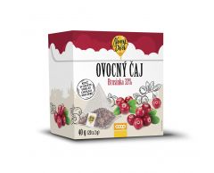 Čaj Brusinka 33% 20x2g pyramida Nový Den