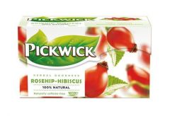 Čaj Pickwick Rosehip-Hibiscus-strawberry 20x2g