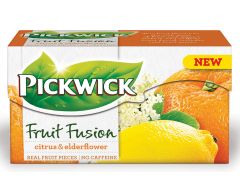 Čaj Pickwick Fruit Fusion Citrus&Elderberry Flower 20x2g