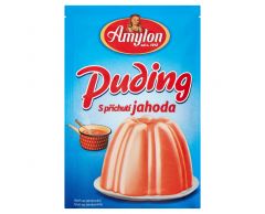 Puding Amylon příchuť jahoda 37g