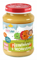 Přesnídávka s Broskvemi 190g BabyLand