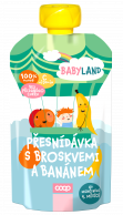 Přesnídávka s Broskvemi a Banánem 120g kps BabyLand