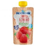 Hamánek kapsička Jahoda-jablko 100g