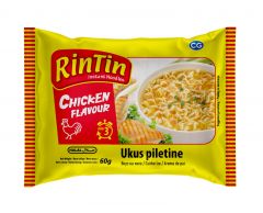 RinTin instantní nudlová polévka příchuť kuřecí 60g