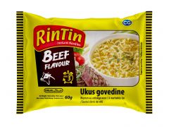 RinTin instantní nudlová polévka příchuť hovězí 60g