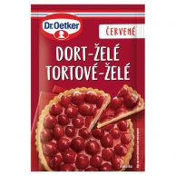 Želé dortové červené 10g