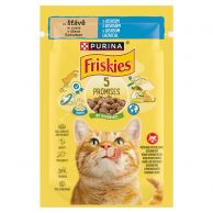 Friskies kapsička s lososem kočka 85g