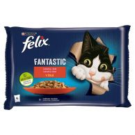Felix Fantastic hovězí v želé 4x85g