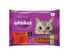 Whiskas Masový výběr ve štávě kapsičky 4x85g 
