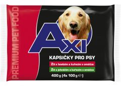 Dog Food Hovězí a kuřecí 4x85g kps pro psy COOP Premium