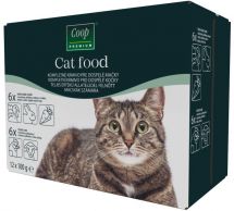 Cat Food kapsičky pro kočky 12x100g Coop Premium