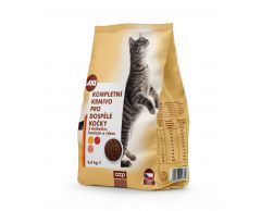 AXI Krmivo drůbeží hovězí ryba 400g granule pro kočky