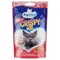 Prevital Crispy mix masový mix kočka 60g
