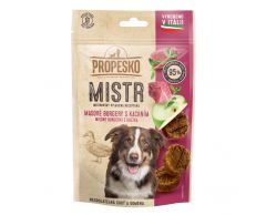 Propesko Dog Mistr snack burger kachní, jablko, tymián 60g