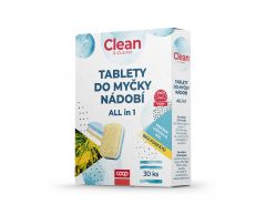 Tablety do myčky nádobí All in 1 30ks Clean&Clean