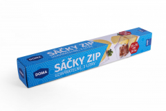 Sáčky ZIP uzavíratelné 10ks 25x35cm Doma