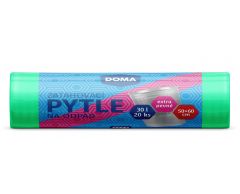 Pytle na odpad zatahovací 30L 20ks Doma