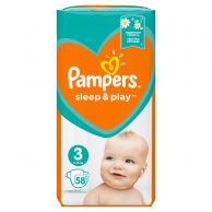Pleny Pampers Midi 58ks