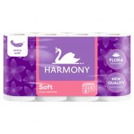 Toaletní papír Harmony Soft Flora Perfumes 8ks 3v