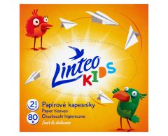 Papírové kapesníčky Linteo Kids 80ks krabička