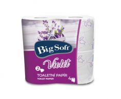 Toaletní papír Big Soft Violet 2v 4x20,9m