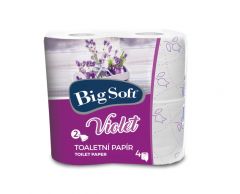 Toaletní papír Big Soft Violet 2v 4x20,9m