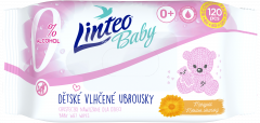 Vlhčené ubrousky Linteo Baby Soft and creme 120ks 