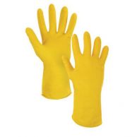 Rukavice M latex žluté Doma 