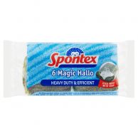 Spontex Magic Hello saponátová drátěnka 6ks
