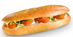 Bageta s kuřecí nugetou 175g